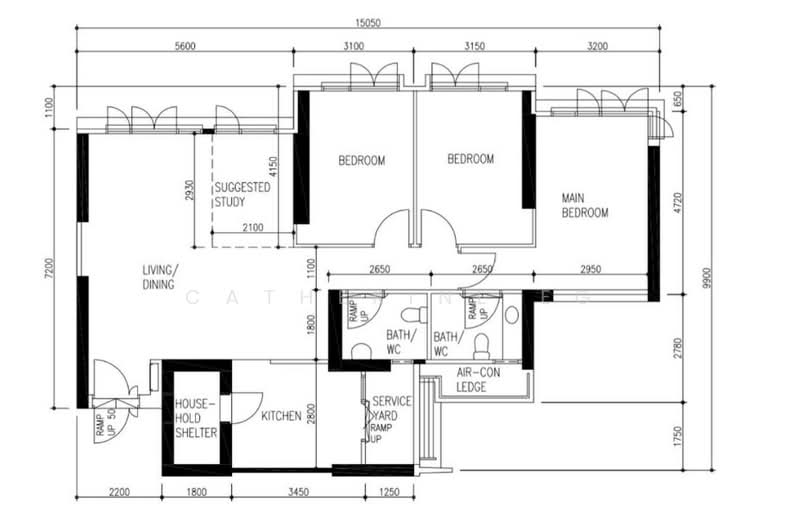 For Rent 312C Clementi Avenue 4