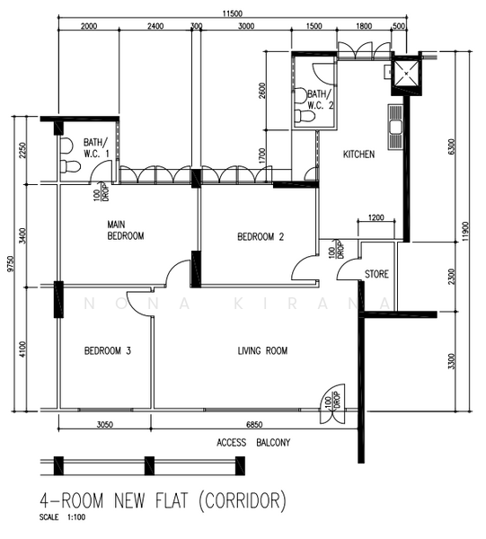 251 Hougang Avenue 3 HDB Flat For Sale at S$ 540,000 | PropertyGuru Singapore