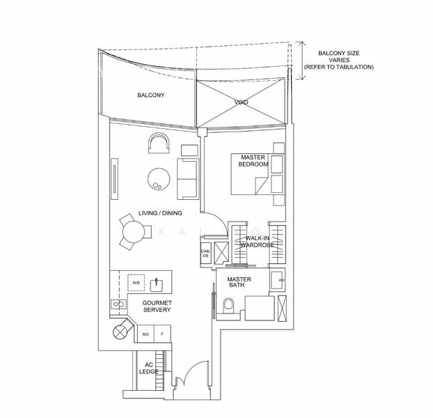 Marina One Residences, 21 Marina Way, 1 Bedroom, 700 sqft, Condominium For Rent, by Kai Ng, 500032894 - PropertyGuru.com.sg