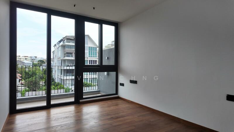 ⭐️⭐️LANDED7772@ Brand New Corner Terrace $6.xxM Near Kovan and NEX Corner Terrace For Sale at S$ 6,880,000 | PropertyGuru Singapore - Balcony