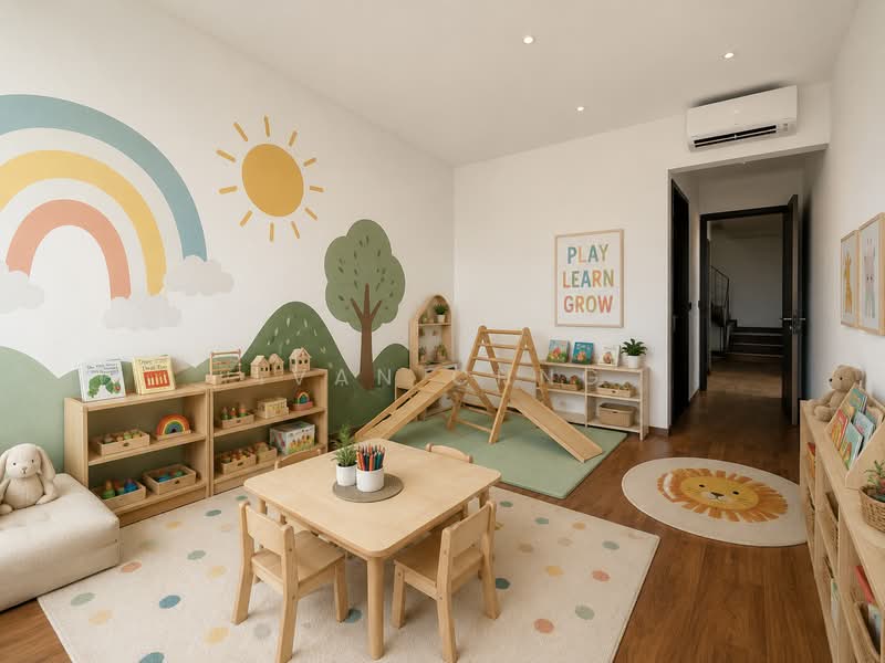 LANDED7772@ Kovan Corner Terrace With Lift Walk to Amenities, Kovan Road, 5 Bedrooms, 5,500 sqft, Corner Terrace For Sale, by Ivan Chng, 500033462 - Imagined as Playroom - PropertyGuru.com.sg