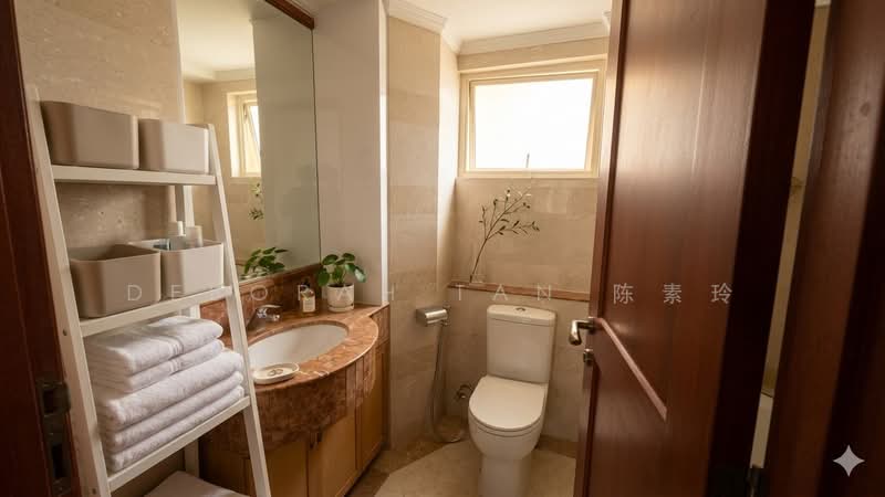 Emerald Garden, 33 Club Street, 2 Bedrooms, 980 sqft, Condominium For Rent, by Deborah Tan 陈素玲, 500033502 - Bathroom - PropertyGuru.com.sg