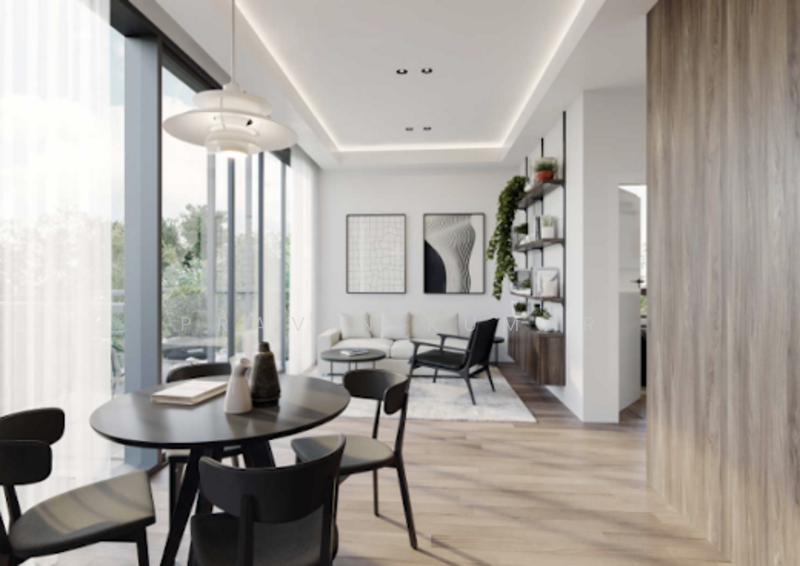 10 Evelyn Condominium For Sale at S$ 1,290,000 | PropertyGuru Singapore - Living Room