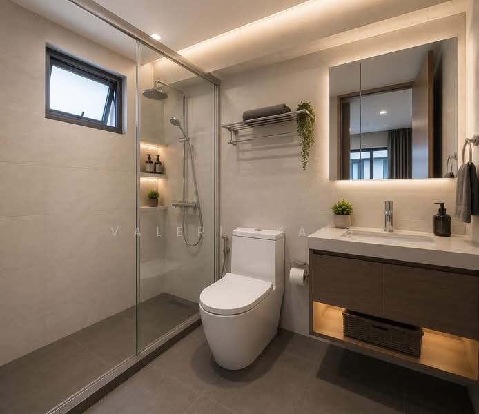 271B Punggol Walk, 271B Punggol Walk, 3 Bedrooms, 1,001 sqft, HDB Flat For Sale, by Valerie Kang, 500033568 - Bathroom - PropertyGuru.com.sg