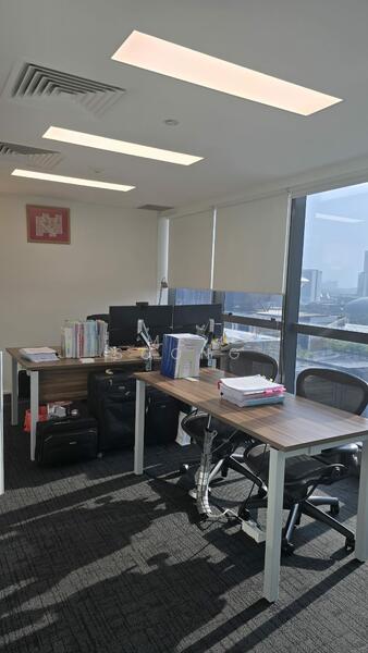 High Street Centre, 1 North Bridge Road, 1,001 sqft, Office For Sale, by Mei Soong, 500033657 - Director's Room with MBS view - CommercialGuru.com.sg