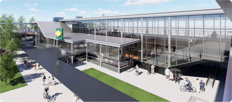 Cross Island Line Station