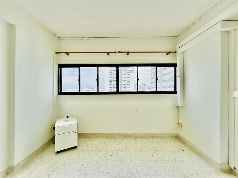 Master bedroom with attached bath