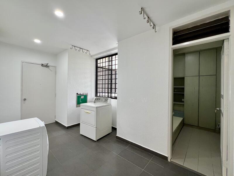 Yard and Helper's Room