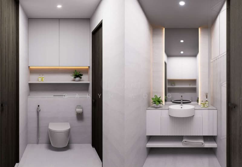 ❤️GIANT⚡️Brand New Freehold 4 Lvls Semi-D Hse w Attic & Lift! New Launch! Semi-Detached House For Sale at S$ 8,500,000 | PropertyGuru Singapore - Bathroom