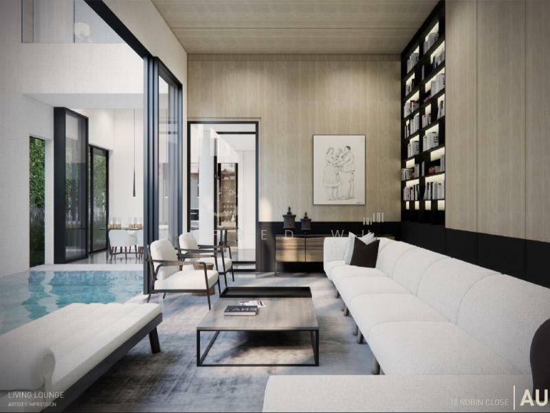 🏡✨ BRAND NEW Semi-D @ Robin Close | Pool • Lift | Walk to Stevens MRT 🚆💎, Robin Close, Tanglin / Holland / Bukit Timah, 6 Bedrooms, 8,527 sqft, Semi-Detached House For Sale, by Alfred Wu, 500034204 - Living Room - PropertyGuru.com.sg
