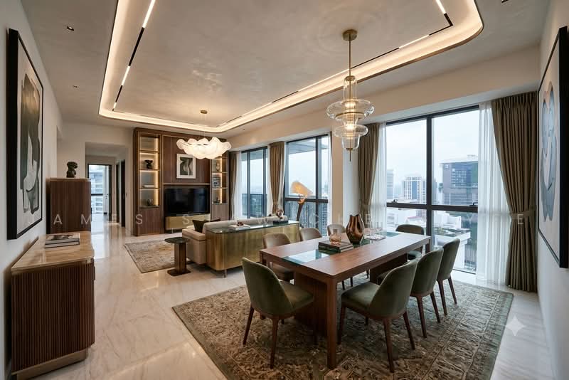 3 Cuscaden, 3 Cuscaden Walk, 5 Bedrooms, 2,551 sqft, Condominium For Sale, by James Siaw Cheng Yee, 500034246 - Living Room - PropertyGuru.com.sg