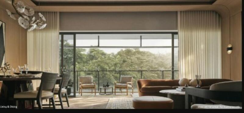 Watten House Condominium For Sale at S$ 7,958,000 | PropertyGuru Singapore - Living Room