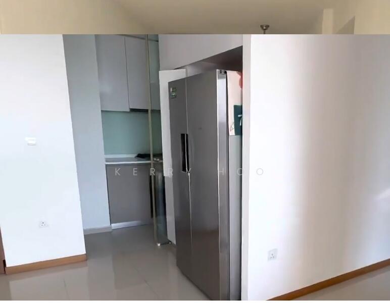 Entrance to Kitchen and Huge Fridge