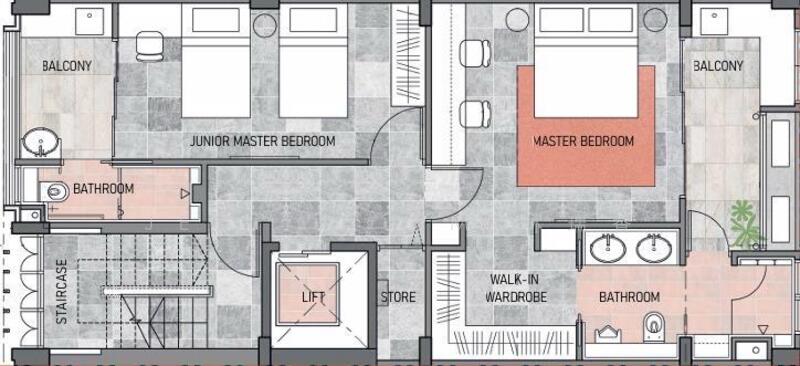 Freehold Newly Rebuilt Terrace House with lift pairing with 10 Ensuites near Novena Terraced House For Sale at S$ 5,900,000 | PropertyGuru Singapore