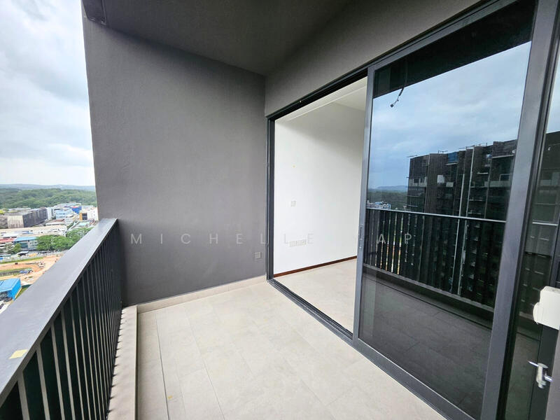Lentor Modern, 3 Lentor Central, 3 Bedrooms, 1,130 sqft, Condominium For Rent, by Michelle Yap, 500034729 - Balcony - PropertyGuru.com.sg