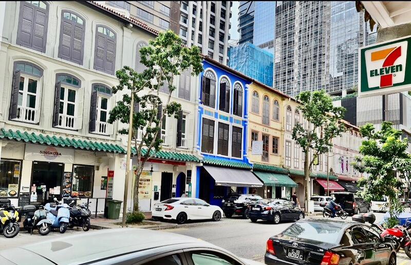 Commercial Shophouse for Investors! Telok Ayer, Amoy Street for Sale, Telok Ayar, 5,483 sqft, Shop / Shophouse For Sale, by Pearly Tan, 500034748 - Exterior - CommercialGuru.com.sg