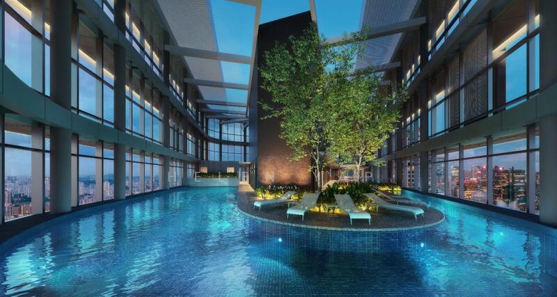 Newport Residences Apartment For Sale at S$ 2,076,000 | PropertyGuru Singapore - Pool