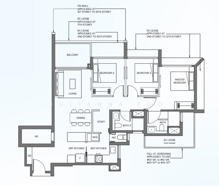 For Sale UNDERVALUED NEW 3BR CONDO AT EC PRICING $19XX PSF