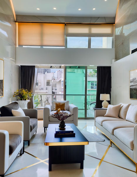 Living Room Artist Impression