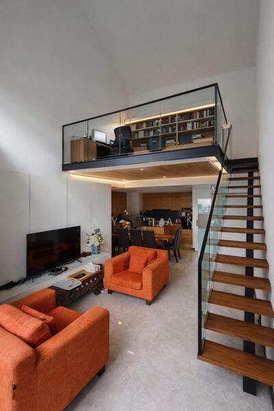 Living Room Loft Artist Impression