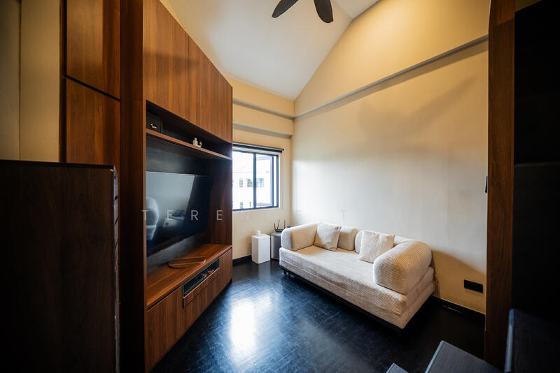 Jalan Rindu Corner Terrace For Sale at S$ 3,500,000 | PropertyGuru Singapore - Bedroom with Loft