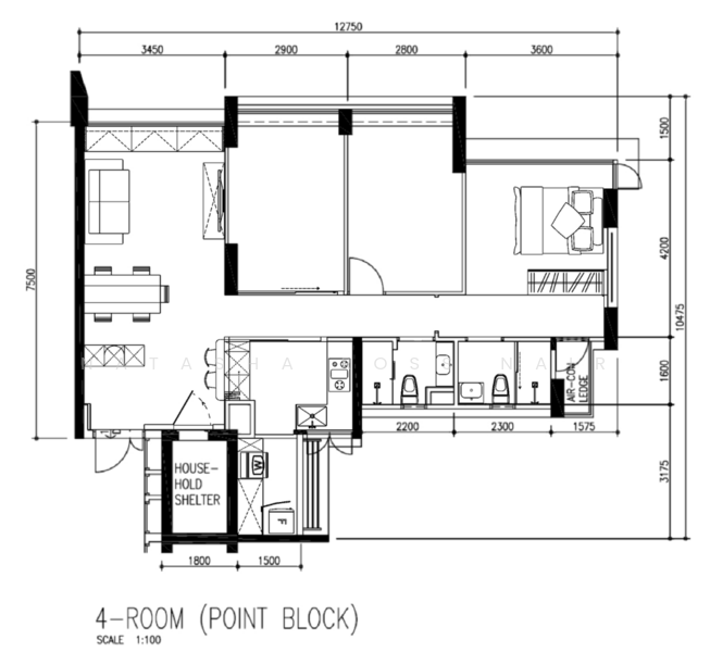 For Rent 337C Tah Ching Road