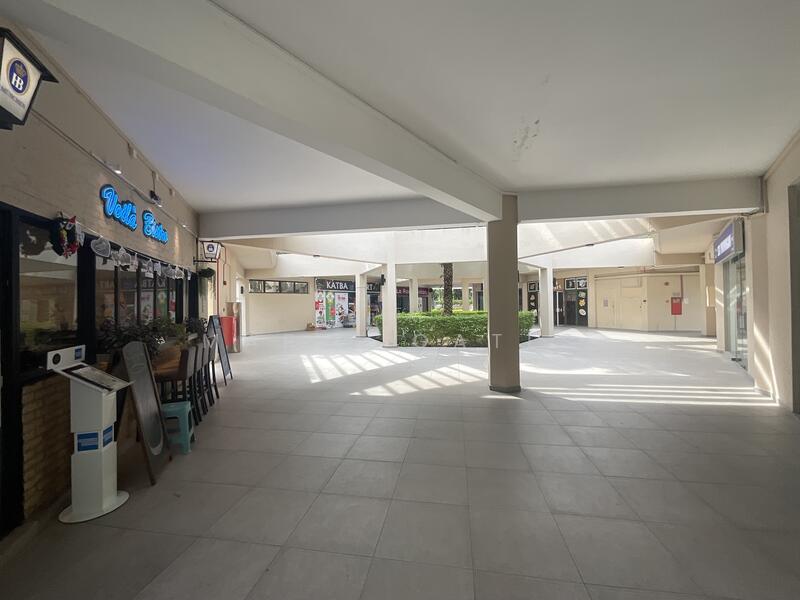 Condo shops, cafe, hair salon and more