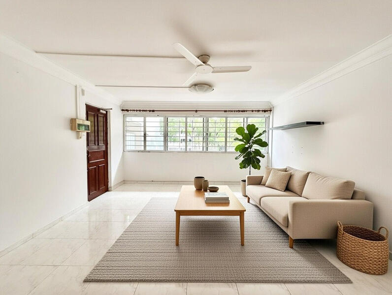 ❤️GIANT⚡️Move In Ready! CORNER Unit in 37 Bedok South Avenue w Unblock Views!, , 3 Bedrooms, 904 sqft, HDB Flat For Sale, by Lynn Tiang, 500035621 - Living Room - PropertyGuru.com.sg