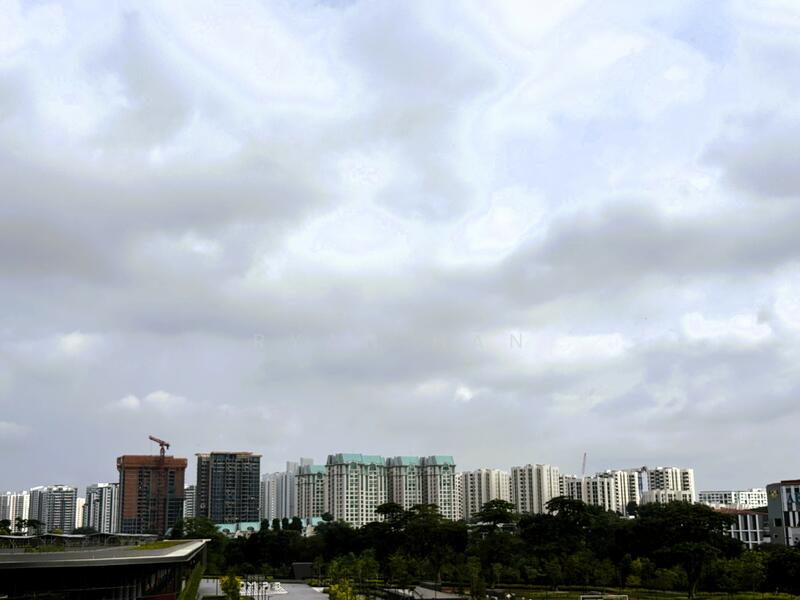 View from balcony and bedroom