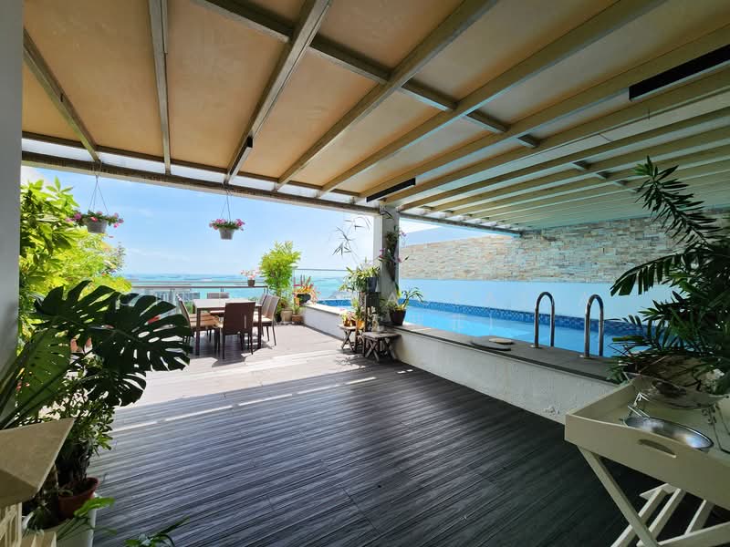 Amber Residences Apartment For Sale at S$ 10,288,888 | PropertyGuru Singapore - Private swimming pool, garden and patio