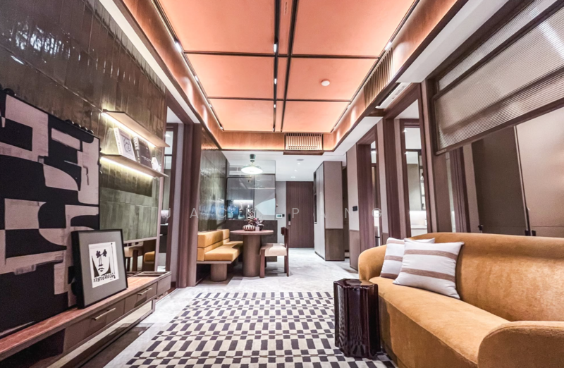 The Robertson Opus Condominium For Sale at S$ 2,495,000 | PropertyGuru Singapore - Living Room