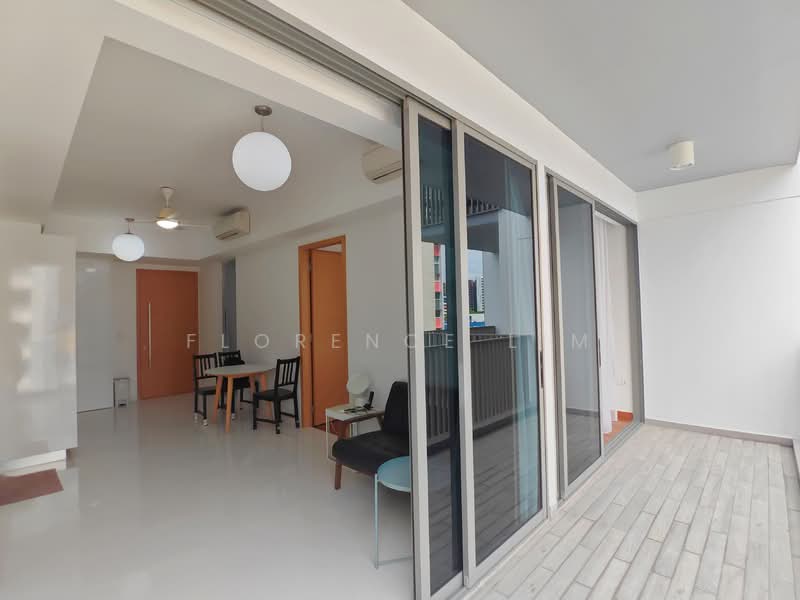 Tre Residences, 7 Geylang East Avenue 1, 2 Bedrooms, 700 sqft, Condominium For Rent, by Florence Lim, 500036087 - Balcony - PropertyGuru.com.sg