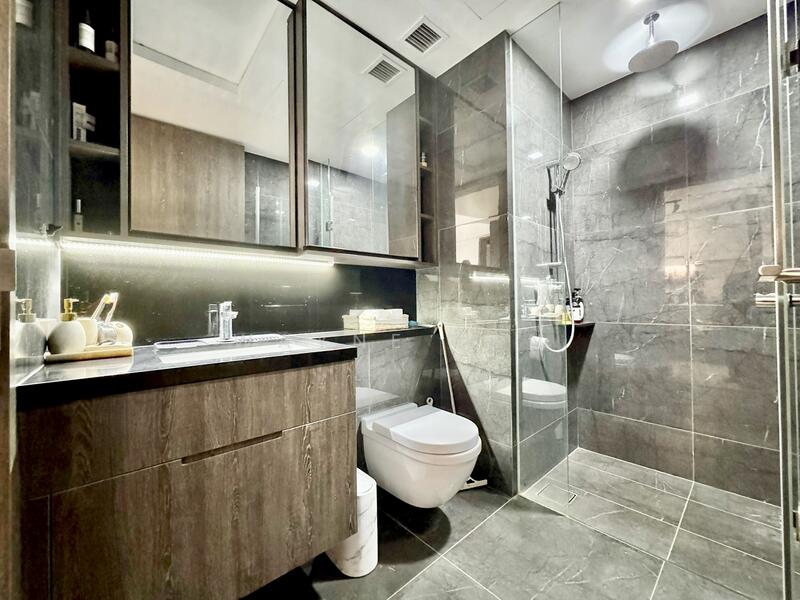 The M, 30 Middle Road, 2 Bedrooms, 592 sqft, Condominium For Rent, by Wayne Tan, 500036114 - Bathroom - PropertyGuru.com.sg