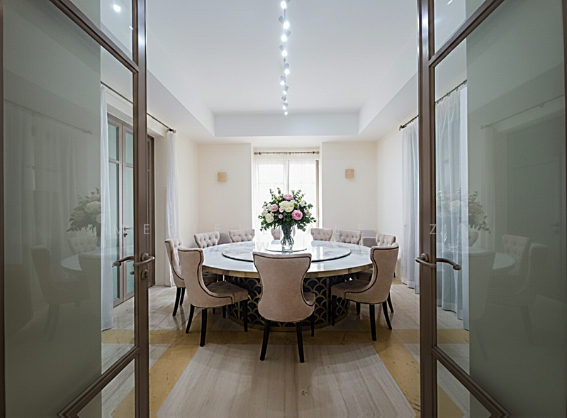 Designer Home in Prestigious D10 GCB zone, Cornwall Gardens, Belmont Road,, 5 Bedrooms, 7,000 sqft, Detached House For Rent, by Meriell Alexiz Kwek, 500036315 - Dining Room - PropertyGuru.com.sg