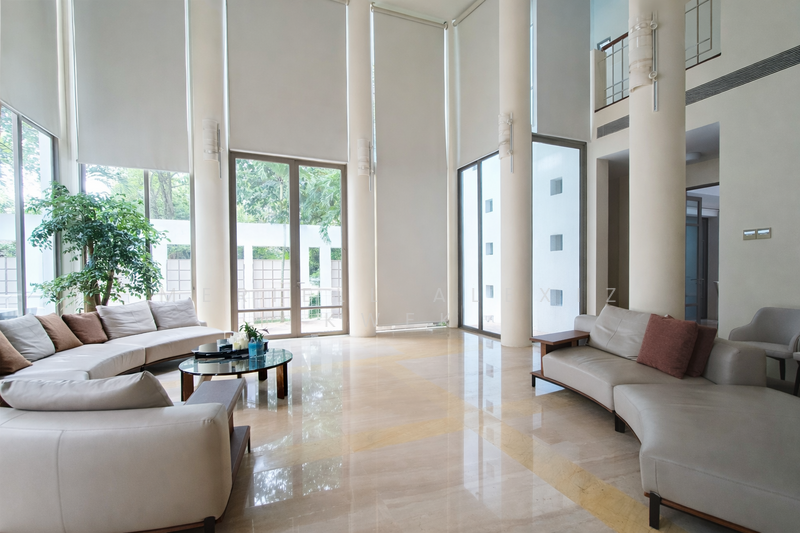 Designer Home in Prestigious D10 GCB zone, Cornwall Gardens, Belmont Road,, 5 Bedrooms, 7,000 sqft, Detached House For Rent, by Meriell Alexiz Kwek, 500036315 - Living Room - PropertyGuru.com.sg