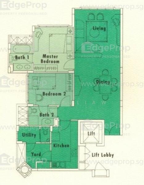Changi Court Condominium For Sale at S$ 1,400,000 | PropertyGuru Singapore
