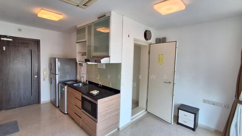 Le Regal, 340 Geylang Road, 1 Bedroom, 420 sqft, Apartment For Rent, by Chia Jyh Kwang Alan, 500036676 - Kitchen - PropertyGuru.com.sg