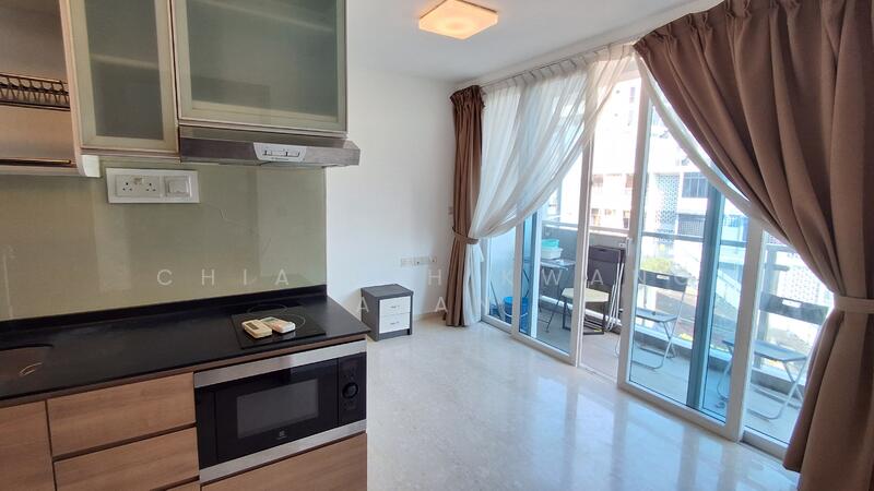 Le Regal, 340 Geylang Road, 1 Bedroom, 420 sqft, Apartment For Rent, by Chia Jyh Kwang Alan, 500036676 - Kitchen - PropertyGuru.com.sg