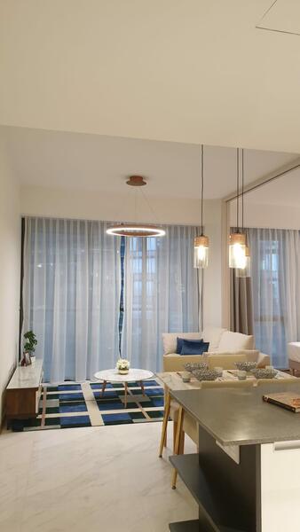 Marina One Residences Condominium For Sale at S$ 1,320,000 | PropertyGuru Singapore - Living Room