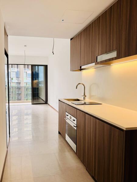 Lentor Modern, 3 Lentor Central, 1 Bedroom, 527 sqft, Condominium For Sale, by Eleanor Chong, 500037108 - Kitchen - PropertyGuru.com.sg