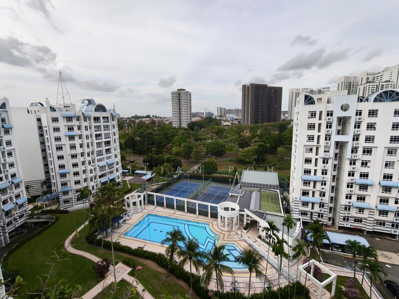 Unblock view from master bedroom