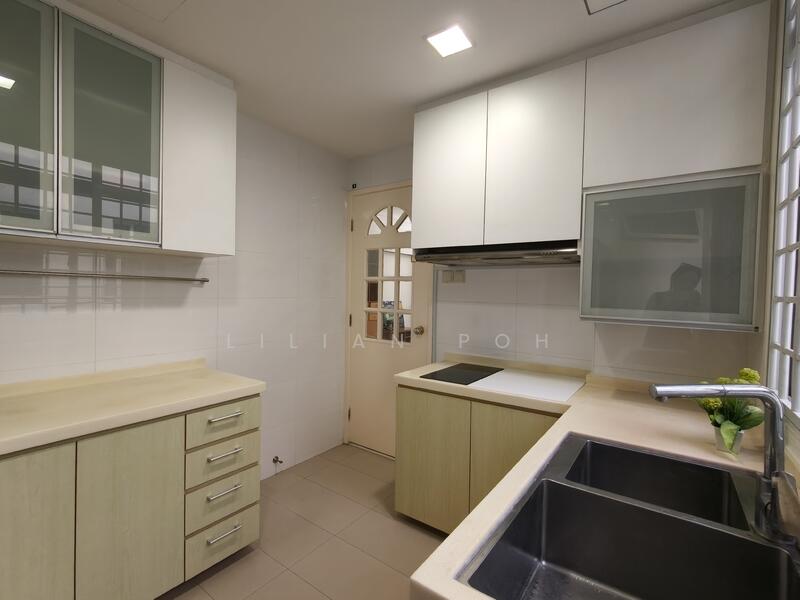 Newly equipped with electrical hob