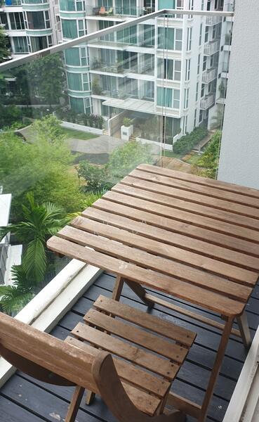 Beautiful Balcony facing greenery and p 