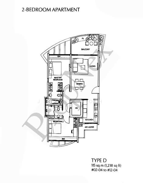 The Solitaire, 5A Balmoral Park, 2 Bedrooms, 1,238 sqft, Condominium For Sale, by Jean Goh, 500037630 - PropertyGuru.com.sg