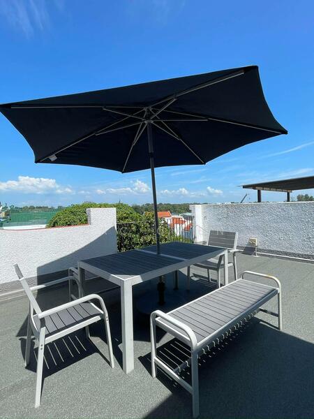 Open Rooftop Sky Terrace