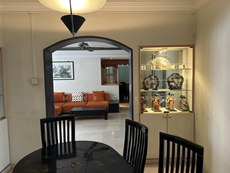 View from Dining area