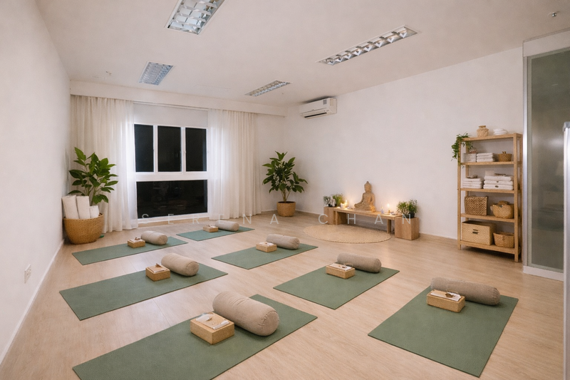 Soho Life, 216 Joo Chiat Road, 344 sqft, Office For Rent, by Serena Chan, 500037793 - A private yoga space - CommercialGuru.com.sg