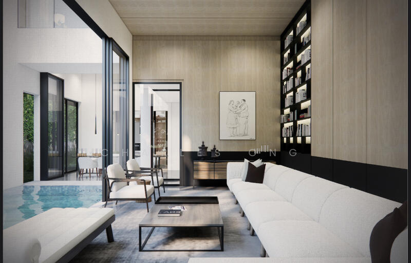 🔥Brand-New Semi-D | Basement • Car Turntable • Pool • Attic Semi-Detached House For Sale at S$ 14,980,000 | PropertyGuru Singapore