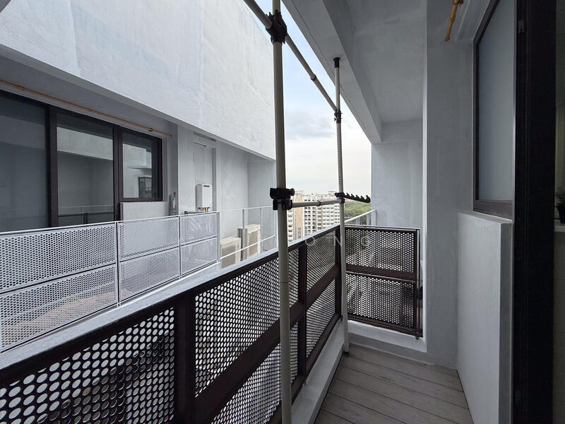 Outdoor Sheltered Laundry Space