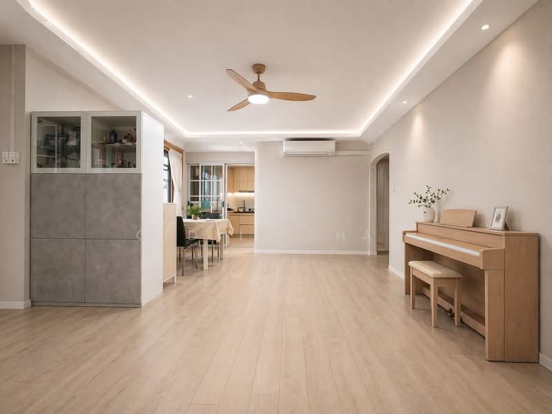 508 Woodlands Drive 14, 508 Woodlands Drive 14, 3 Bedrooms, 1,324 sqft, HDB Flat For Sale, by Cedric Chan, 500038159 - Living Room - PropertyGuru.com.sg